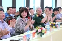 Đại diện các cơ quan báo chí tham dự cuộc gặp mặt.