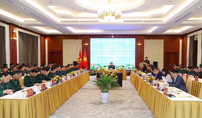 Quang cảnh hội nghị. (Ảnh: HP/BQP) 2.jpg